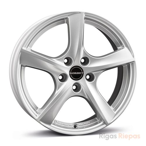 Borbet TL 5.5x15 5x112 ET46, silver (Brilliant Silver)