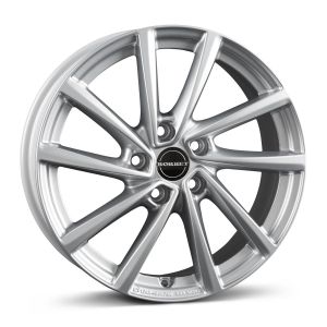 Borbet V 7x18 5x110 ET38, silver (Crystal Silver)