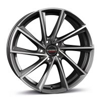 Borbet VTX 8x18 5x115 ET38, antracīta · pulēts