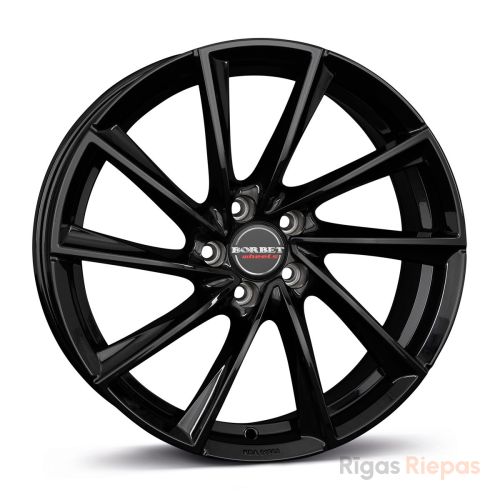 Borbet VTX 8x18 5x108 ET45, black · gloss