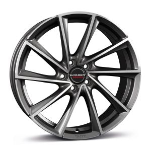 Borbet VTX 8x18 5x108 ET45, anthracite · polished