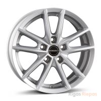 Borbet W 6x15 5x112 ET43, silver (Crystal Silver)