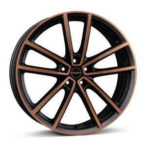 Borbet W 8x20 5x112 ET41, black · polished (Black Copper Polished Matt)