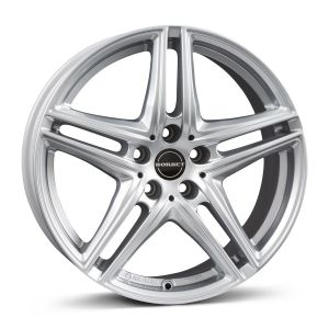 Borbet XR 7x16 5x120 ET31, silver (Brilliant Silver)