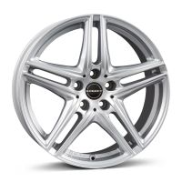 Borbet XR 7x16 5x120 ET31, sudraba (Brilliant Silver)