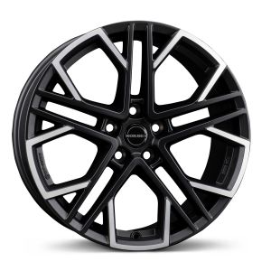 Borbet XV 8.5x19 5x114.3 ET38, black · polished