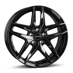 Borbet Z 7x17 5x112 ET48, melns · spīdīgs