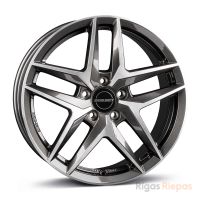 Borbet Z 8x19 5x112 ET46, anthracite · polished (Mistral Anthracite Glossy Polished)