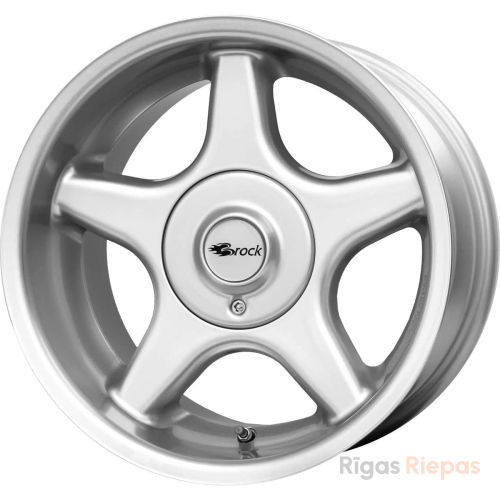 Brock B1 7.5x16 4x100 ET25, sudraba (Kristallsilber (KS))