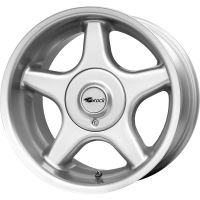 Brock B1 9x16 4x100 ET15, silver (Kristallsilber (KS))