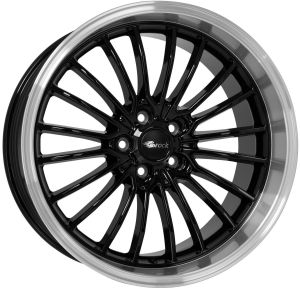 Brock B24GP 8.5x19 5x110 ET32, black (Schwarz Glanz Horn Poliert (SGHP))