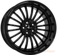 Brock B24GP 8.5x19 5x115 ET40, melns (Schwarz Glanz (SG))