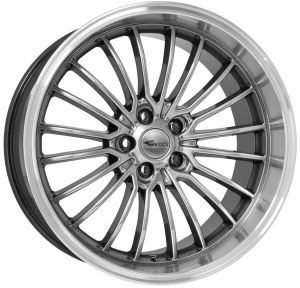 Brock B24GP 9x20 5x120 ET43, Chromsilber Horn Poliert (CSSHP)