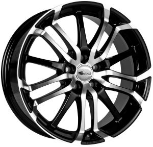 Brock B26 8x18 5x100 ET35, чёрный (Schwarz Glanz Voll Poliert (SGVP))