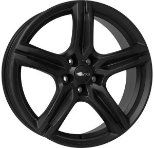Brock B29 7.5x17 5x100 ET38, black · matte (Schwarz Klar Matt (SKM))