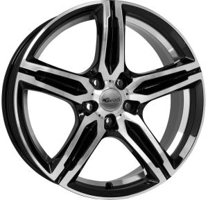 Brock B29 7.5x17 5x112 ET45, black (Schwarz Glanz Voll Poliert (SGVP))