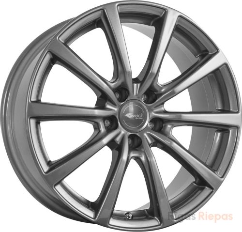 Brock B32 8.5x19 5x114.3 ET38, антрацитовый (Titan Metallic (TM))