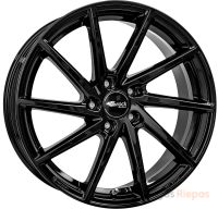 Brock B37 8.5x19 5x112 ET45, melns (Schwarz Glanz (SG))