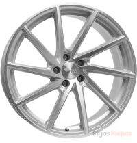 Brock B37 9x20 5x127 ET51, silver (Kristallsilber Voll Poliert (KSVP))