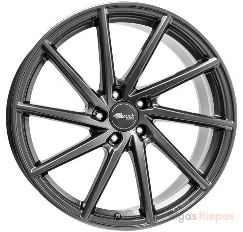Brock B37C 9.5x20 5x130 ET40, anthracite (Dark Sparkle (DS))