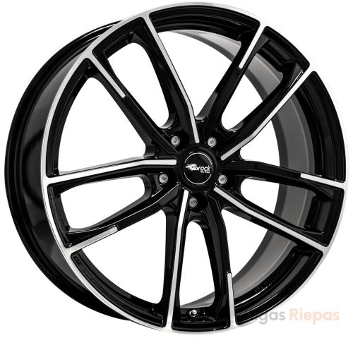 Brock B38 8x19 5x112 ET40, black (Schwarz Glanz Voll Poliert (SGVP))