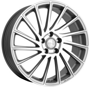 Brock B39 7.5x18 5x105 ET38, антрацитовый (Ferric Grey Voll Poliert (FGVP))