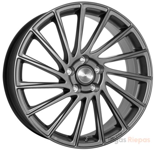 Brock B39 7x17 4x98 ET35, anthracite · matte (Himalaya Grey Matt (HGM))