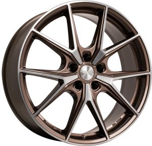 Brock B40 8x19 5x108 ET45, бронзовый (Bronze Copper Voll Poliert (BCVP))