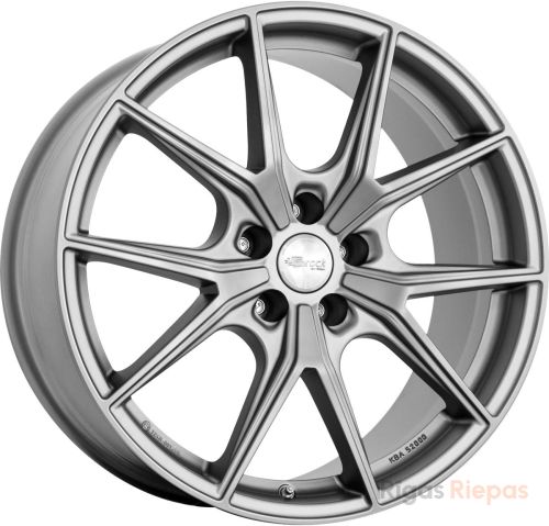 Brock B40 8x19 5x112 ET38, antracīta · matēts (Ferric Grey Matt (FGM))