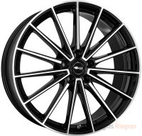 Brock B43 9x20 5x112 ET20, black · polished