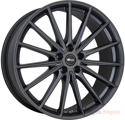 Brock B43 10x20 5x112 ET58, антрацитовый · матовый (Cosmic Grey Matt (CGM))