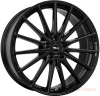 Brock B43 8x20 5x108 ET48, melns (Schwarz Glanz (SG))