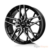 Brock B44 8x18 5x112 ET35, melns (Schwarz Glanz Voll Poliert (SGVP))