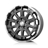 Brock B45 7x17 6x139.7 ET55, antracīta (Himalaya Grey Voll Poliert (HGVP))
