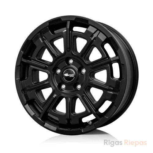 Brock B45 7.5x18 6x120 ET48, melns (Schwarz Glanz (SG))