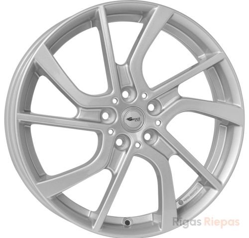 Brock eB1 5x19 5x112 ET43, silver (Kristallsilber (KS))