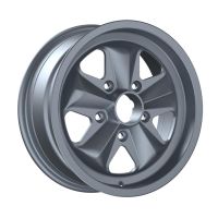 Classic HF15 6x15 5x130 ET36, серебристый · полированный (Matt Silver Machined Lip)