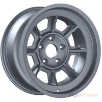 Classic PAG17 8x17 5x130 ET-10, серебристый · матовый