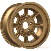 Classic PAG17 10x17 5x130 ET-35, zelta · matēts