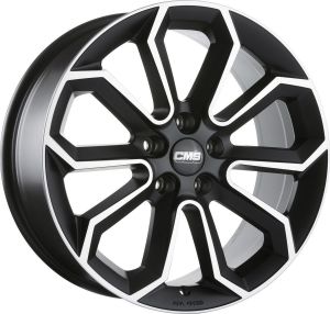 CMS C20 8x18 5x112 ET35, melns · pulēts (Diamond Black Matt)