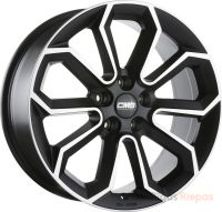 CMS C20 8x18 5x112 ET35, melns · pulēts (Diamond Black Matt)