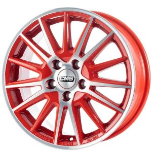 CMS C23 6x15 4x108 ET32, red · polished (Diamond Red Gloss)