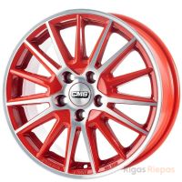 CMS C23 6.5x16 5x112 ET54, sarkans · pulēts (Diamond Red Gloss)