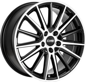 CMS C23 8x20 5x108 ET55, black · polished (Diamond Black Gloss)