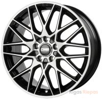 CMS C25 9x20 5x112 ET57, melns · pulēts (Diamond Black Gloss)