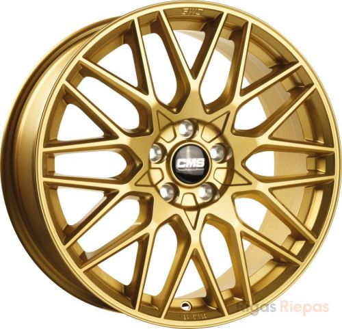 CMS C25 9x20 5x112 ET20, zelta · spīdīgs (Complete Gold Gloss)