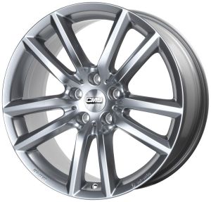 CMS C27 6.5x16 5x100 ET47, sudraba (Racing Silver)