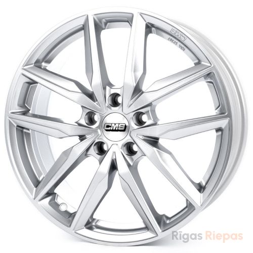 CMS C28 7.5x18 5x108 ET48, sudraba (Racing Silver)