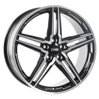 CMS C29 8x18 5x120 ET50, black · polished (Diamond Black Gloss)