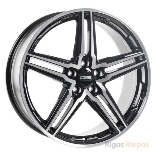 CMS C29 8x18 5x120 ET50, melns · pulēts (Diamond Black Gloss)
